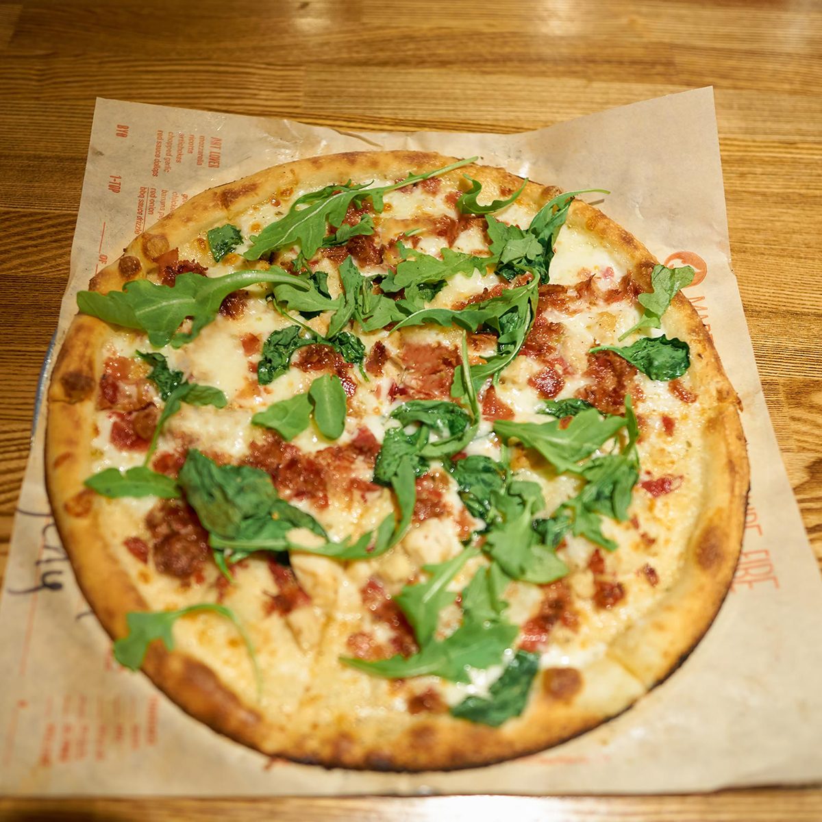 Blaze Pizza pizza