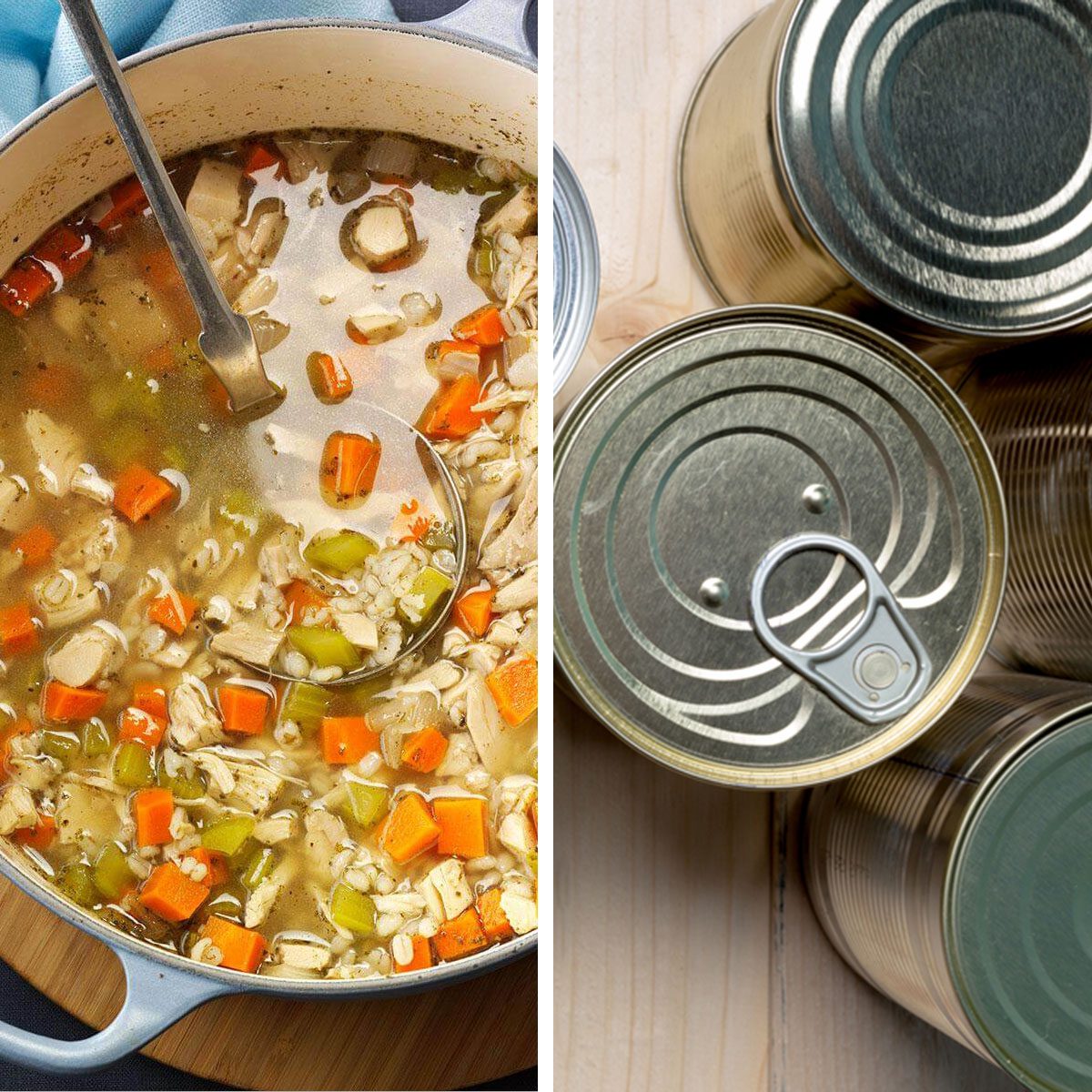 Homemade soup vs canned