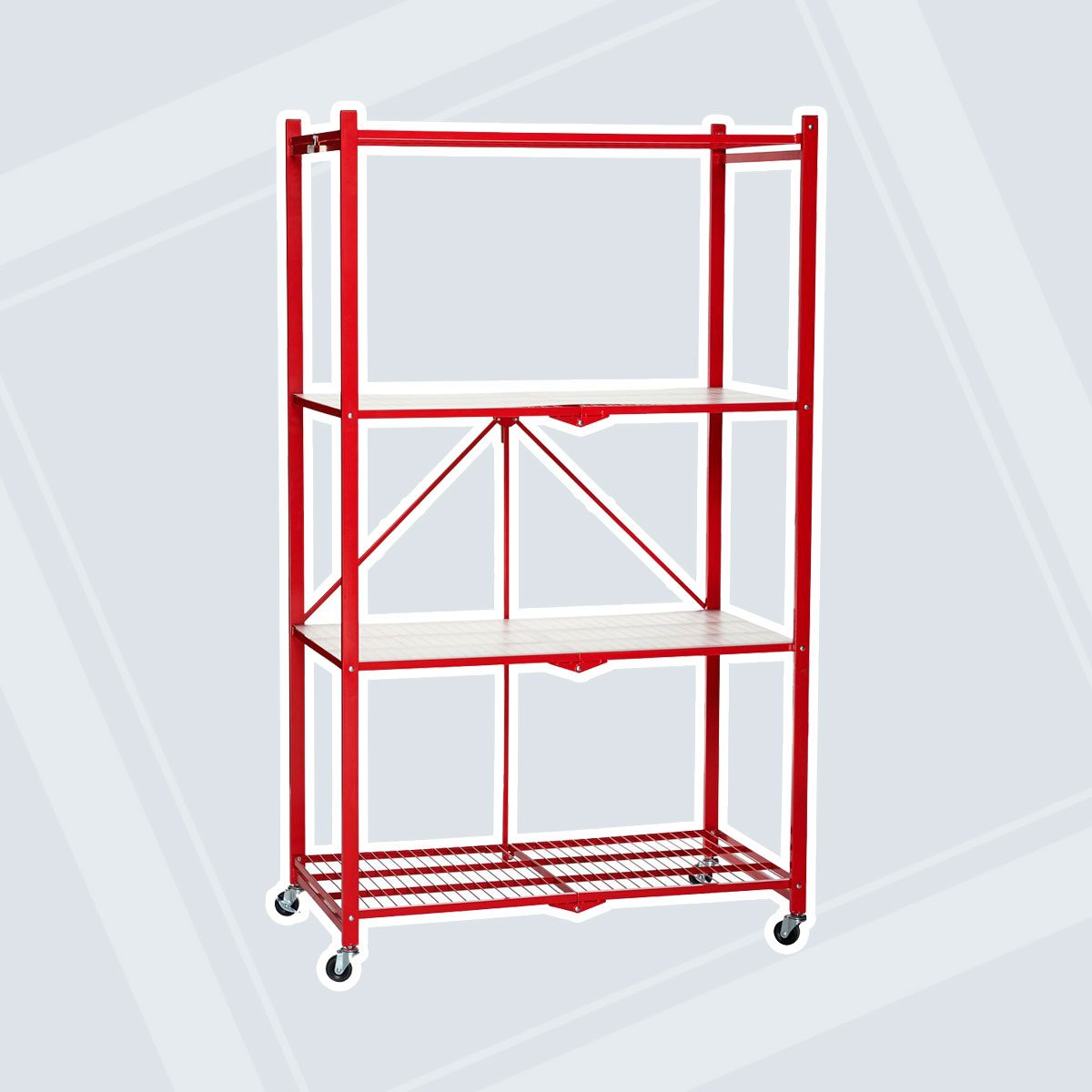 Storage Shelf with Wheels