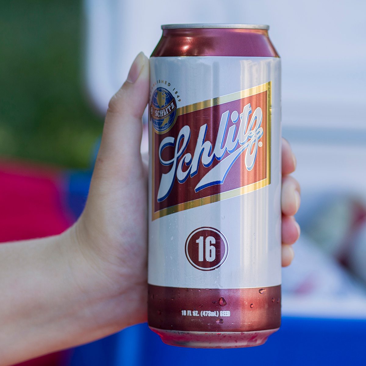 Can of Schlitz beer
