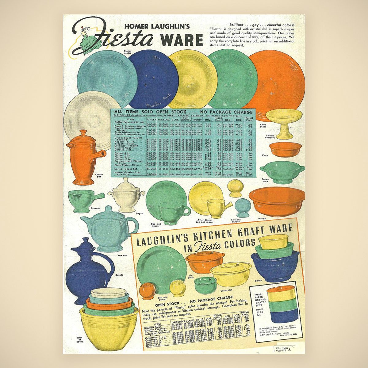 fiesta Vintage advertising