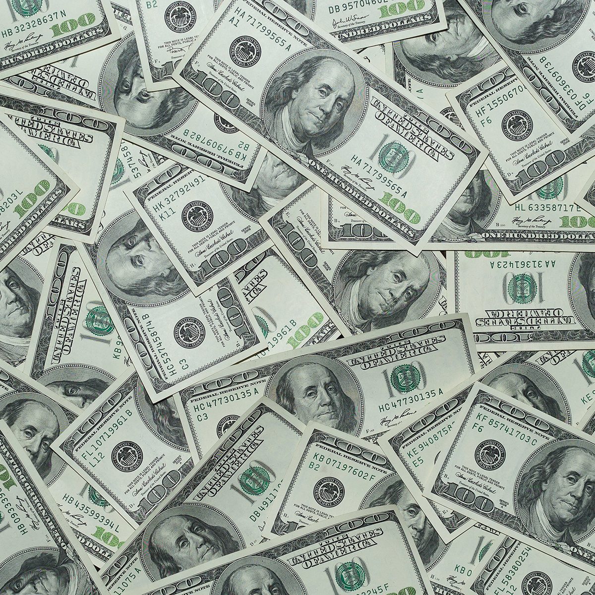 100 dollar bills