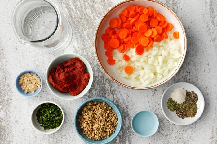 Vegan Lentil Soup Ingredients