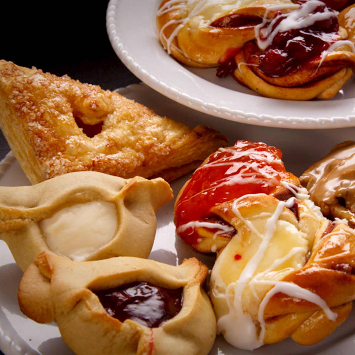 pastries on plates Ingrid's Kitchen, Oklahoma City