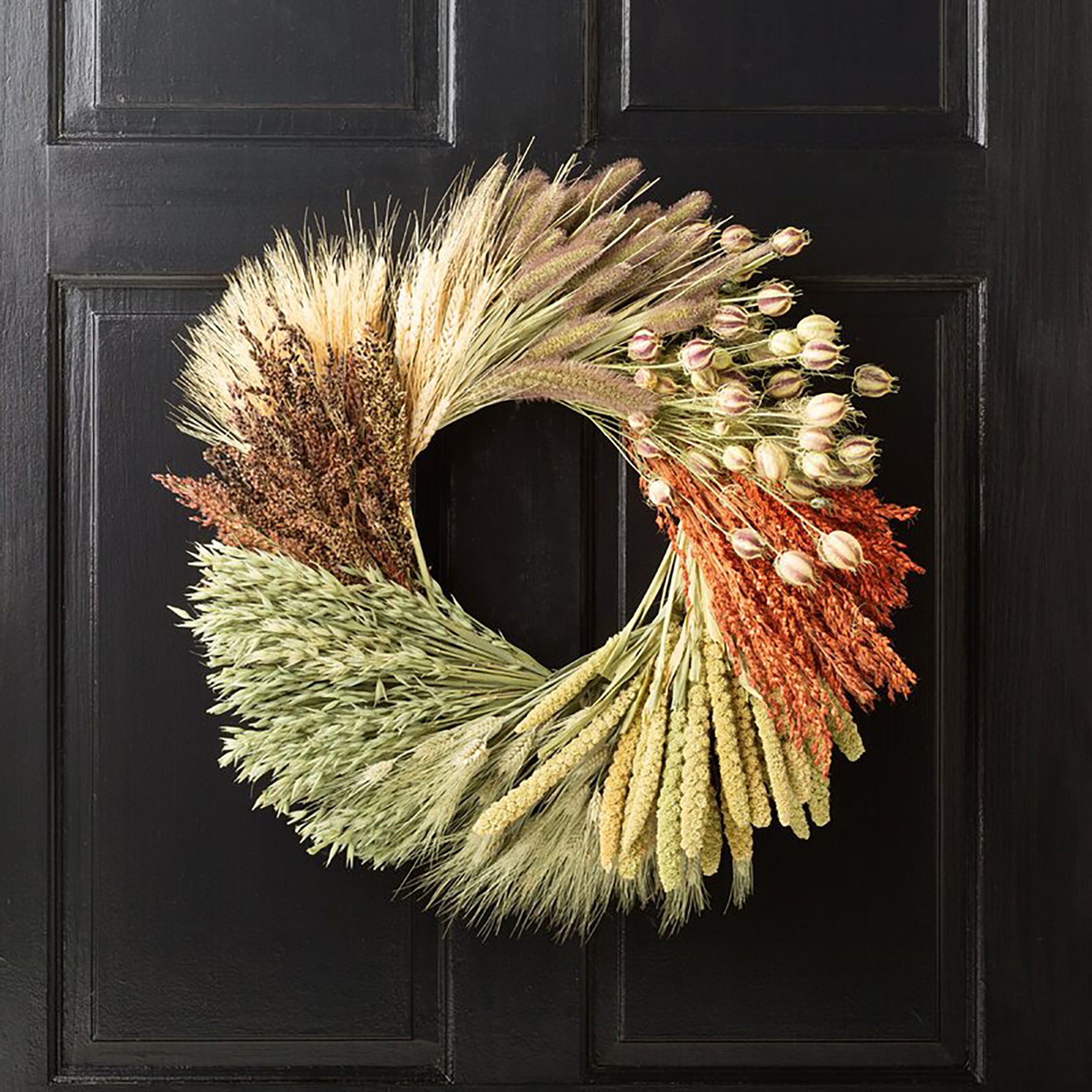 Autumn Bliss Wheel 22" Wreath