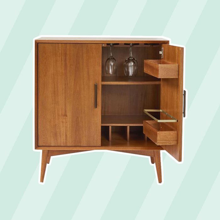 Mid-Century Bar Cabinet - Small