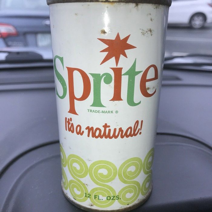 Vintage Rare Sprite 1960’s Antique Soda Can