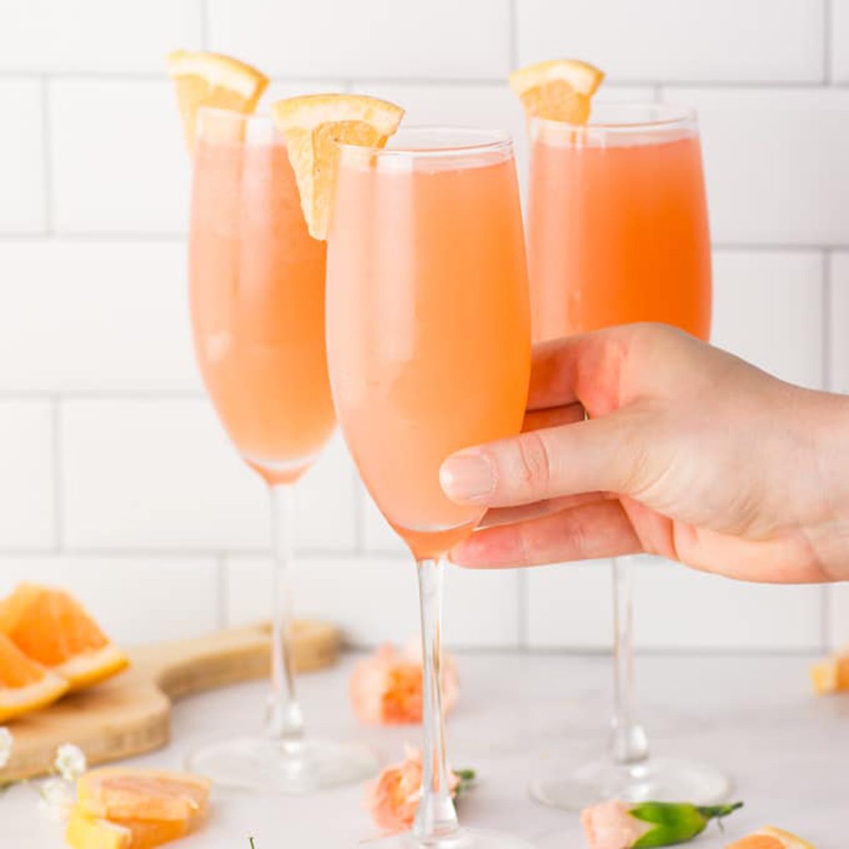 ROSÉ GRAPEFRUIT MIMOSA