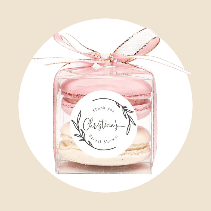 Bridal Shower Clear Macaron Ecomm Via Etsy