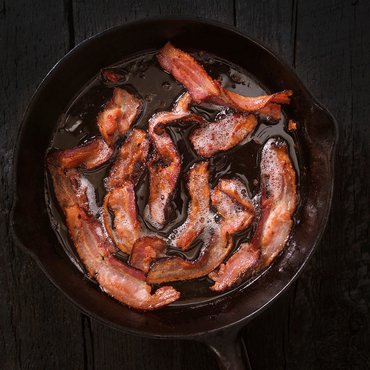 Bacon Frying -Photographed on Hasselblad H3D-39mb Camera