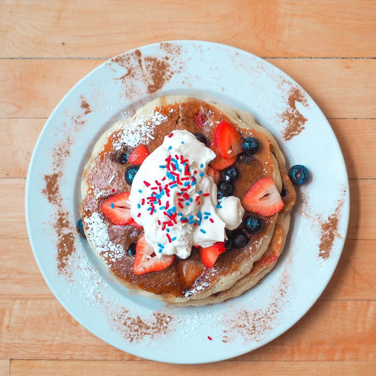 Sabrina's Café, Philadelphia pancakes
