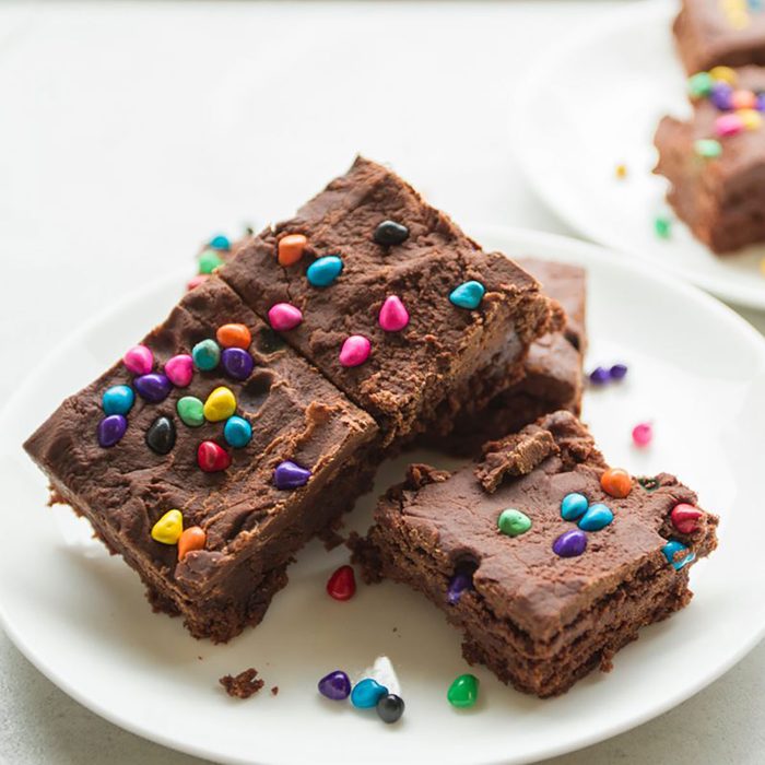 Brownies on Plate