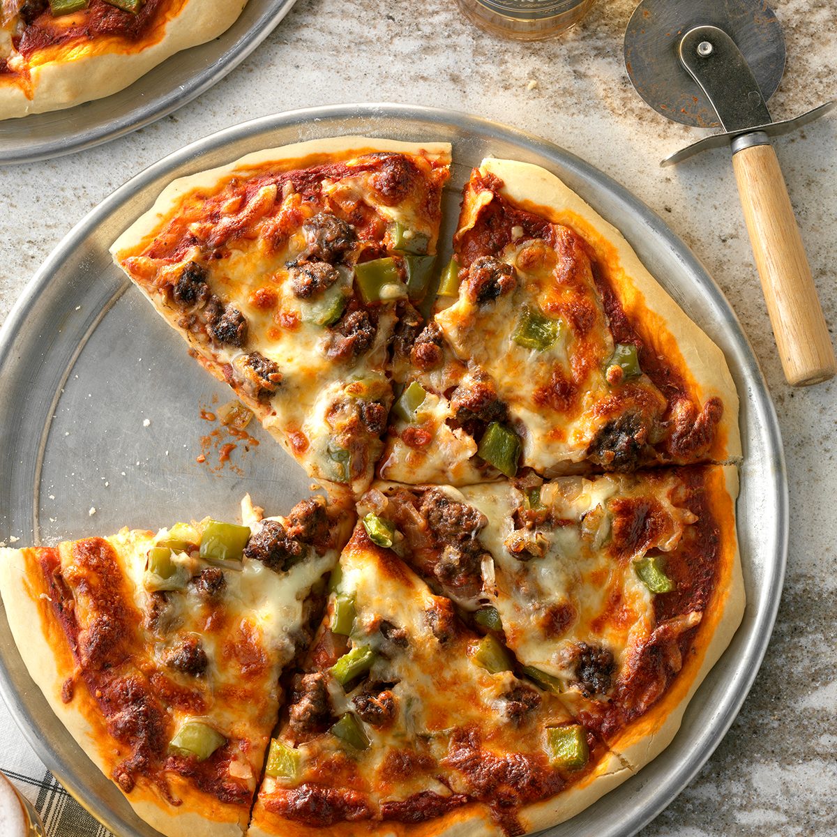 homemade pizza