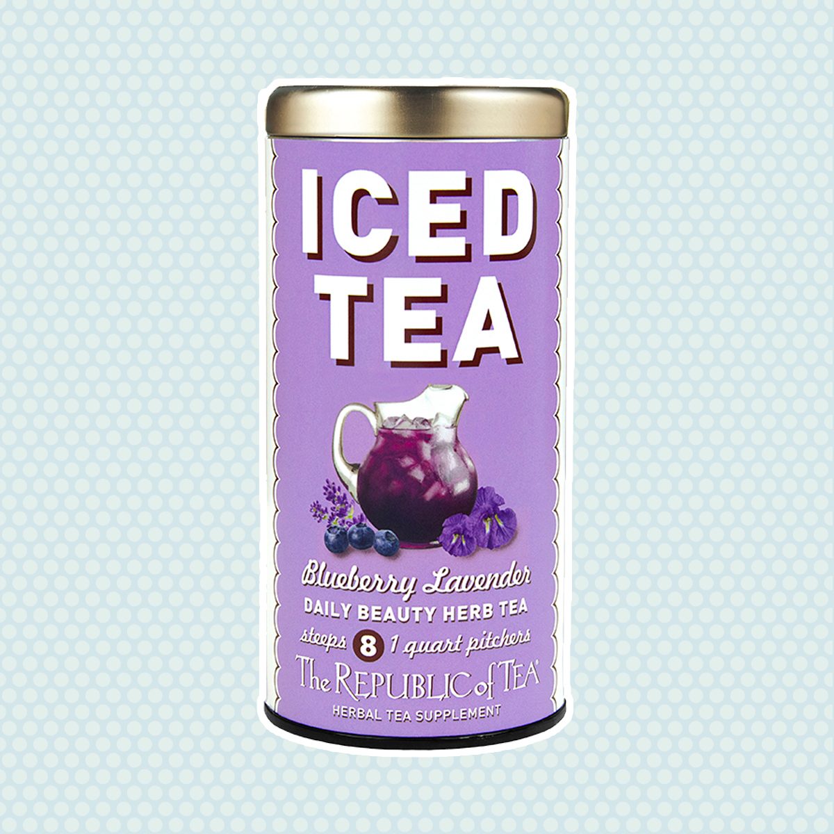 Blueberry Lavender Daily Beauty Iced Tea Pouches