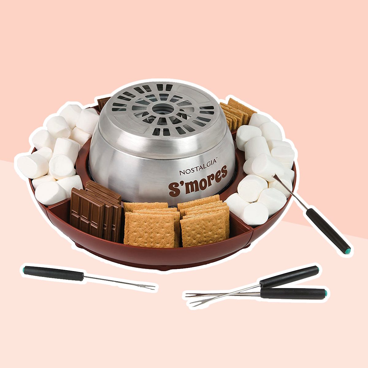 Indoor Electric Stainless Steel S'mores Maker