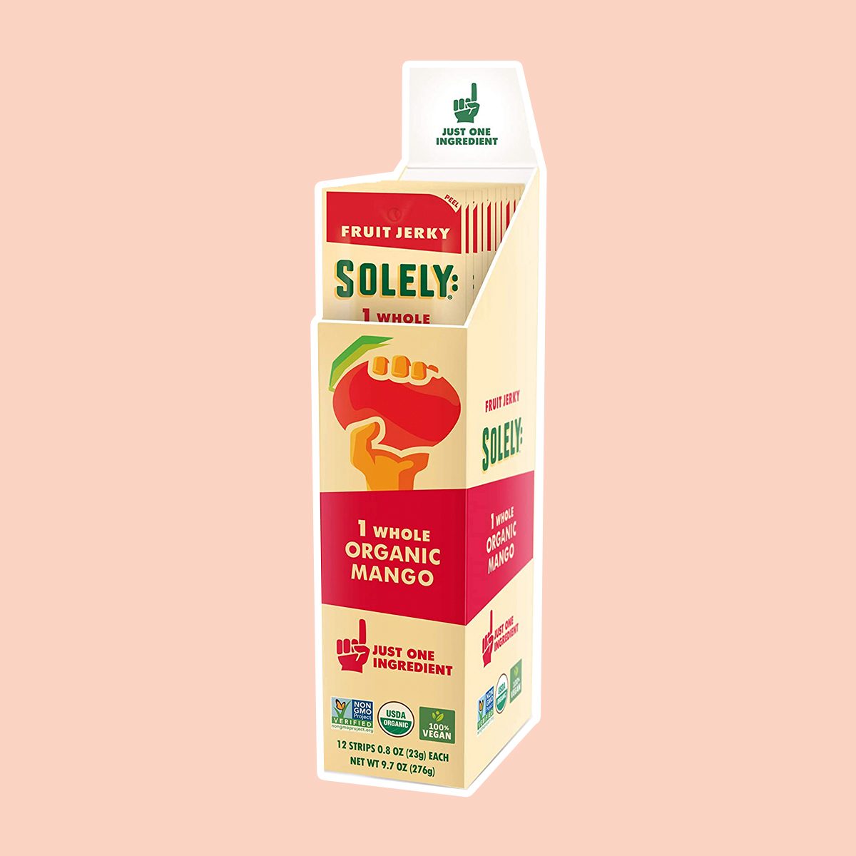 Solely Organic Mango Fruit Jerky