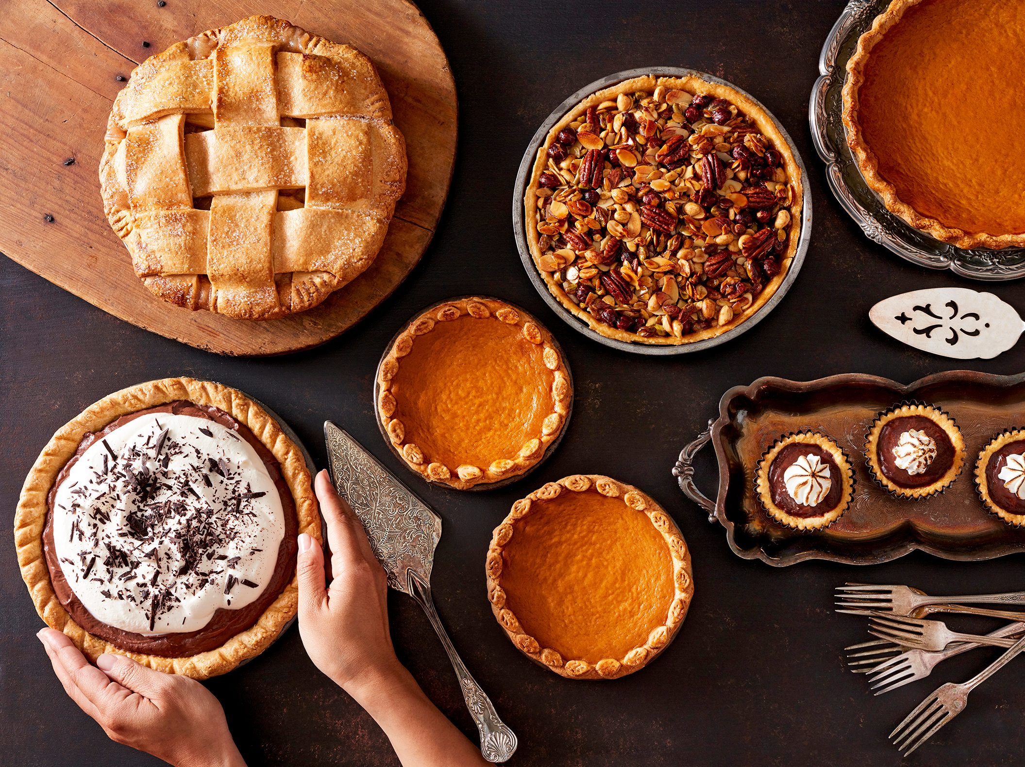 Thanksgiving pies