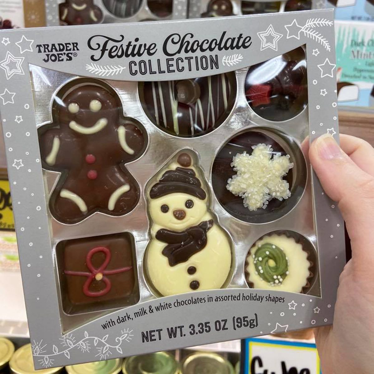 Trader Joe's Chocolate Box Stocking Stuffer