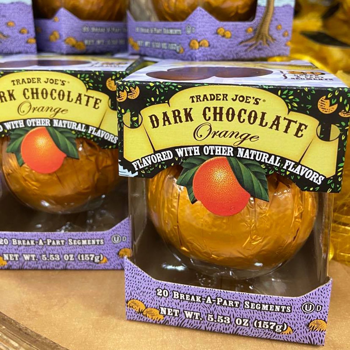 Trader Joe's Chocolate Orange Stocking Stuffer