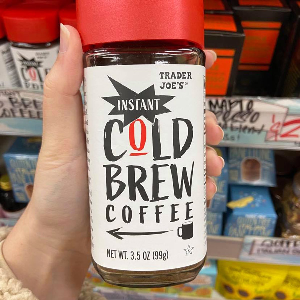 Trader Joe's Cold Brew Stocking Stuffer