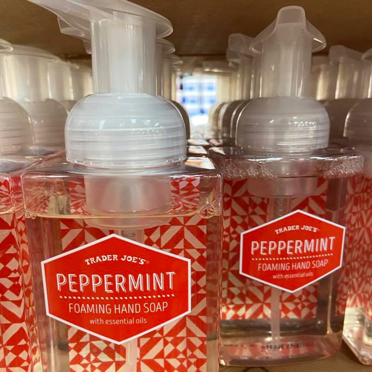 Trader Joe's Peppermint Soap Stocking Stuffer