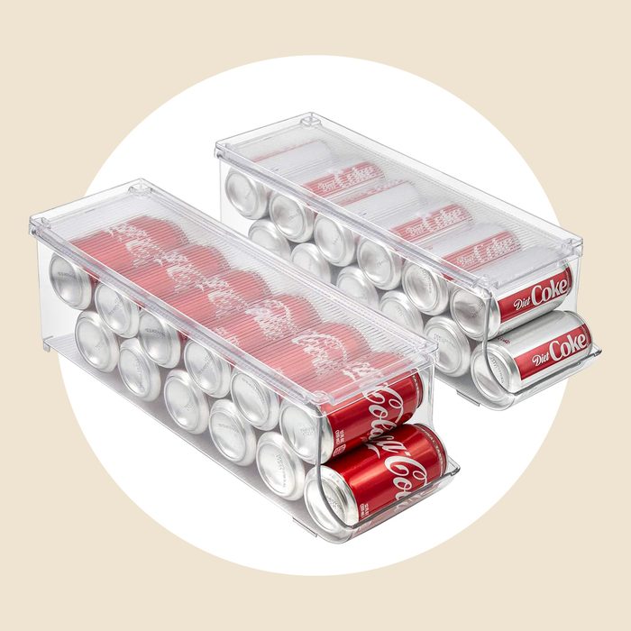 Sorbus Soda Can Organizer For Refrigerator