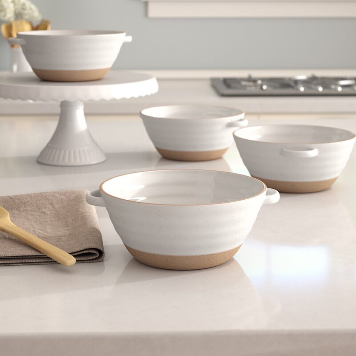 Speckled Soup Bowls cute soup bowls