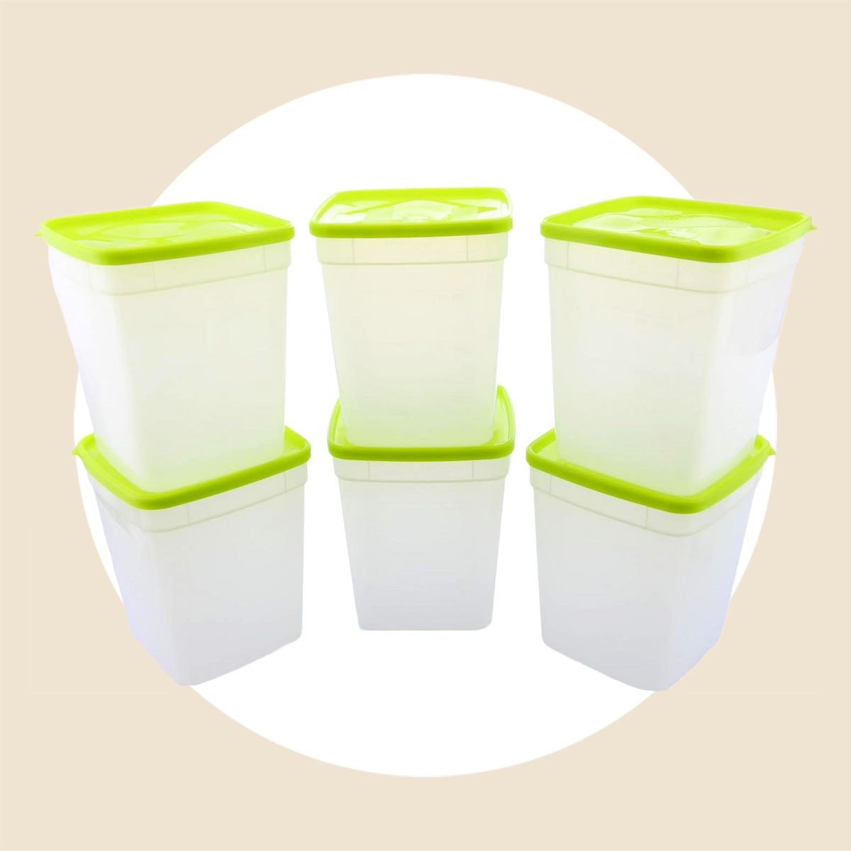 Arrow Reusable Plastic Storage Container Set