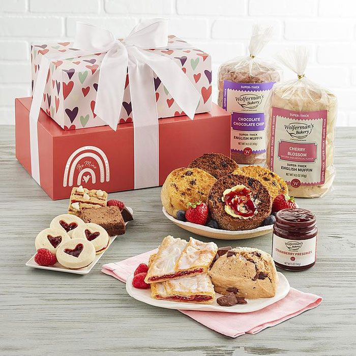 Wolferman's Bakery Valentine's Day Gift Tower