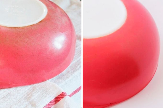 Cleaning Vintage Pyrex hack