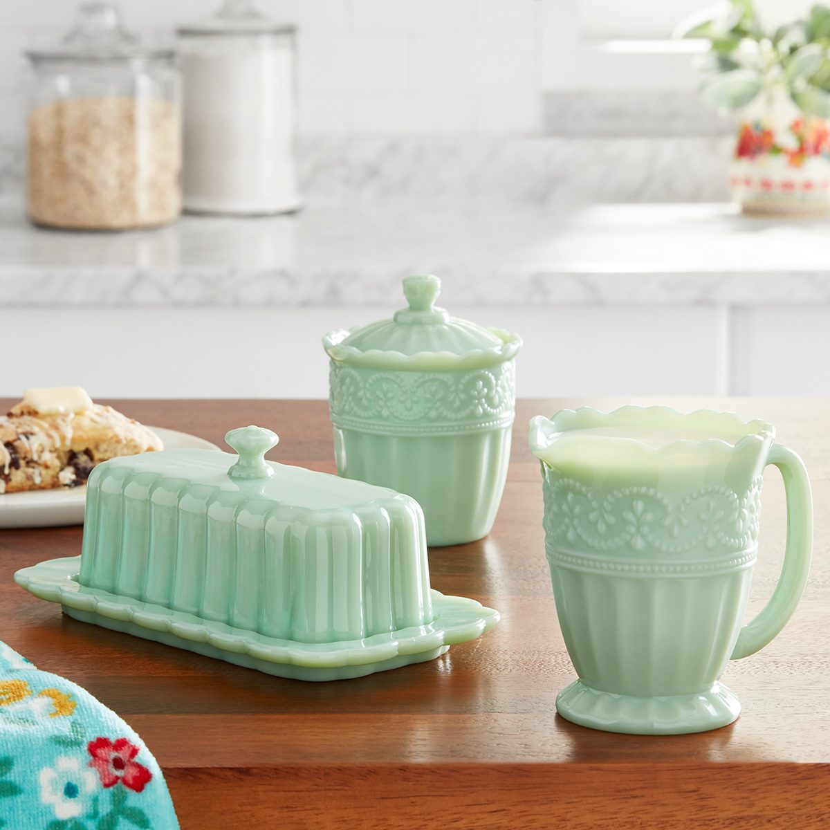 Butter Dish Set pioneer woman kitchen