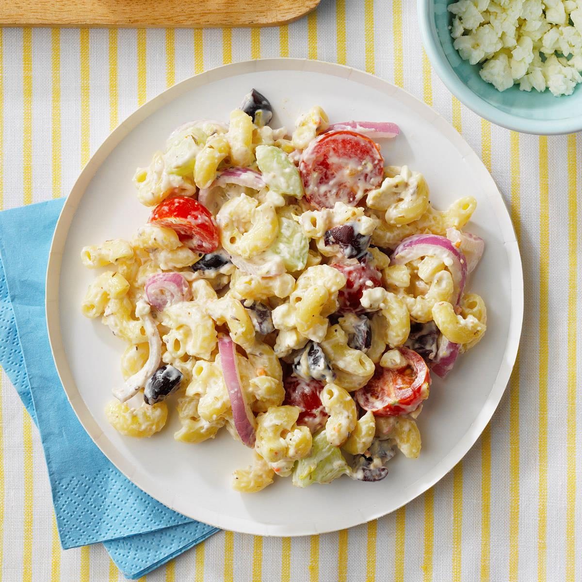Grecian Macaroni Salad Exps Tohjj21 258988 E02 03 9b 1
