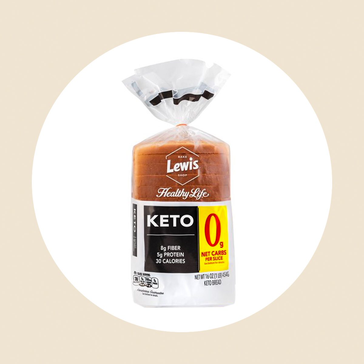 Lewis Bake Shop Healthy Life White Keto Bread
