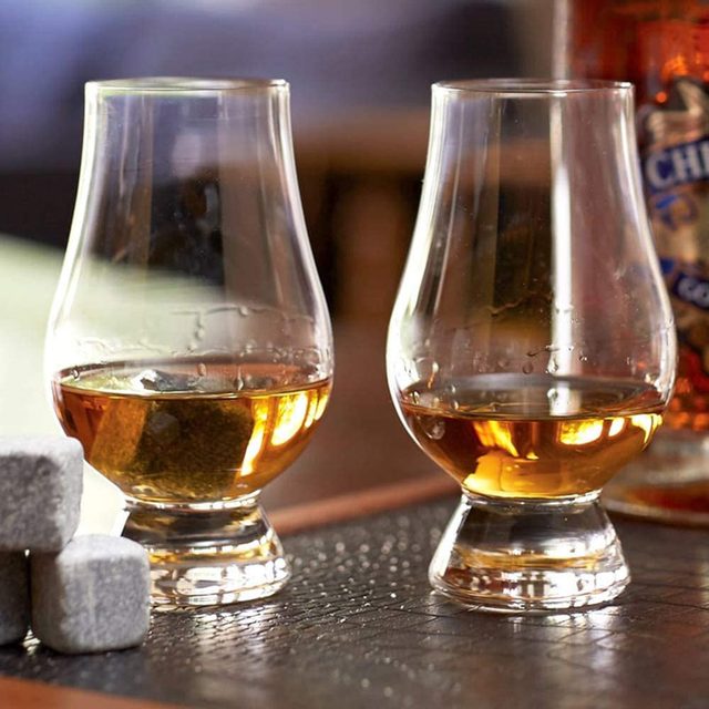Whiskey Glass Set Irish pub decor
