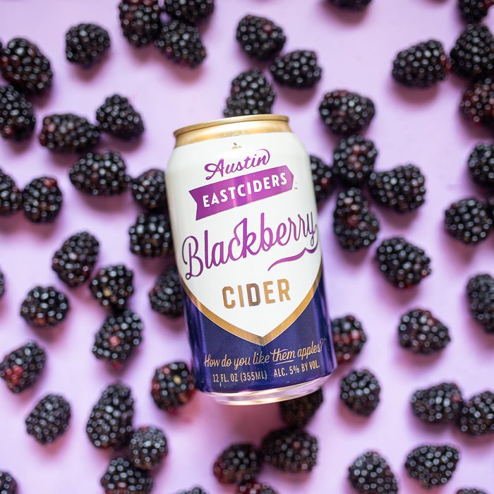 canned alcoholic drinks Austin Eastciders Blackberry Cider