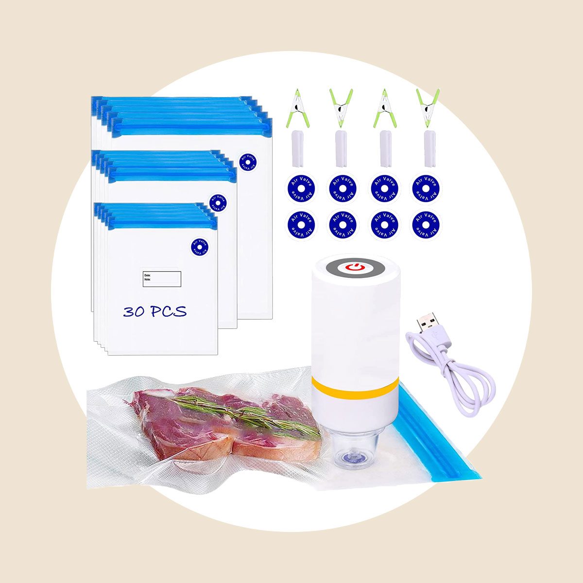 Vacuum-Sealed Bags