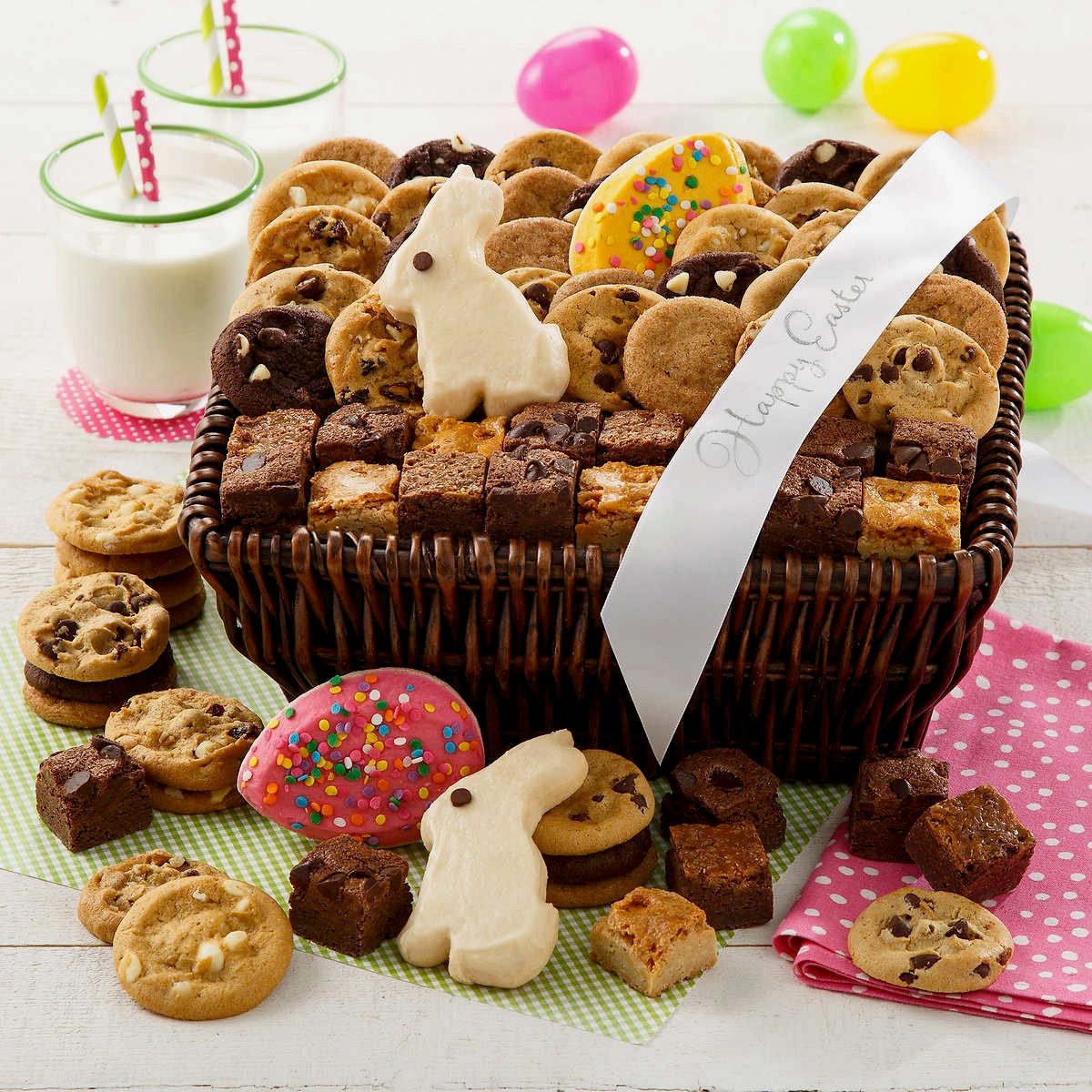 Mrs. Fields Deluxe Easter Basket from Costco