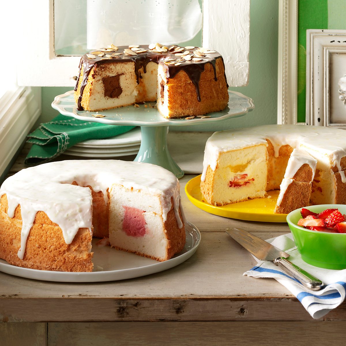 Vanilla Bean Angel Food Cake