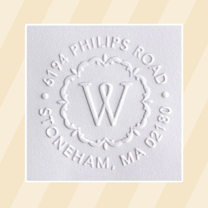 personalized stationery Custom Embosser Embosser Address