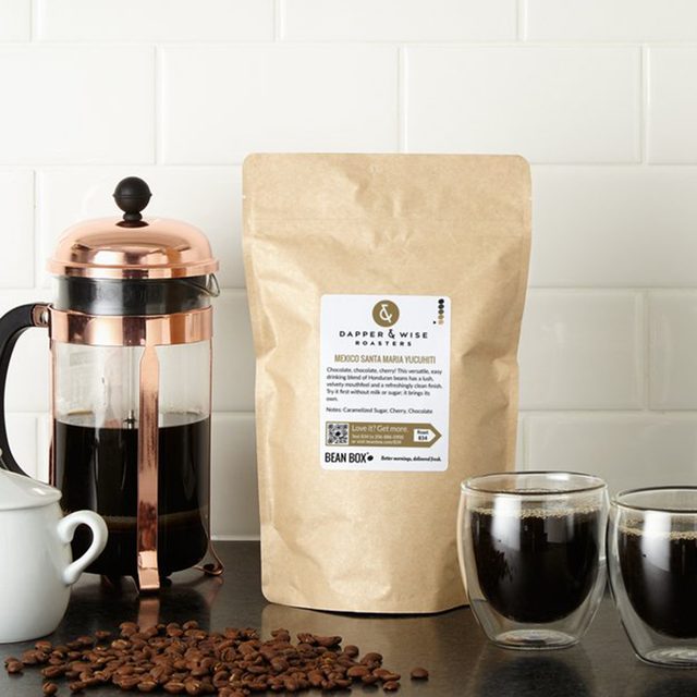 Bean Box coffee subscription boxes