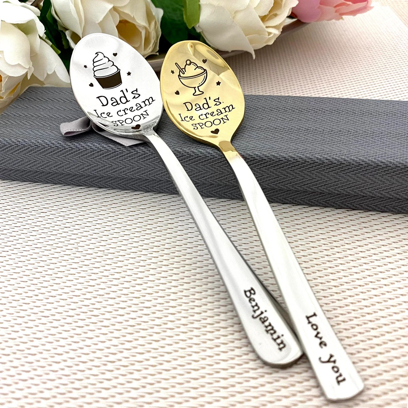 Dads Ice Cream Spoon Ecomm Via Ety
