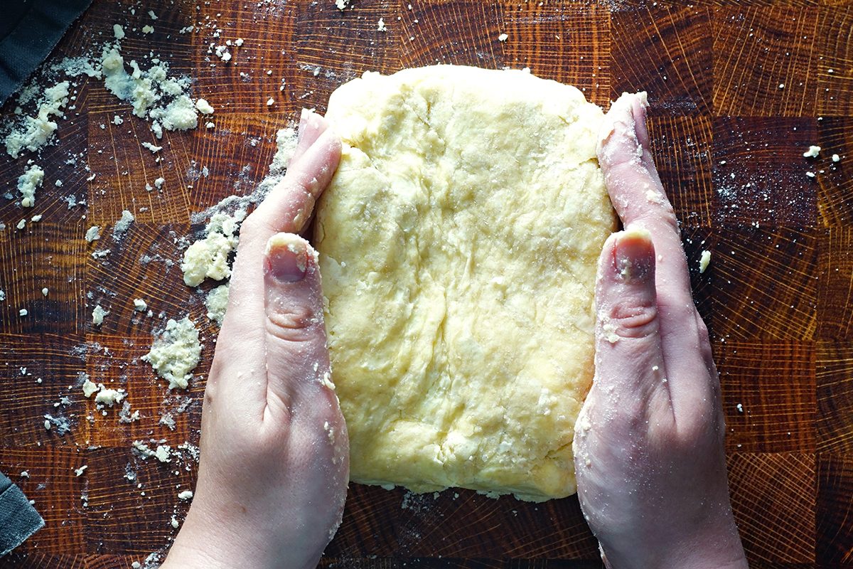Kneading Dough Danish Kringle