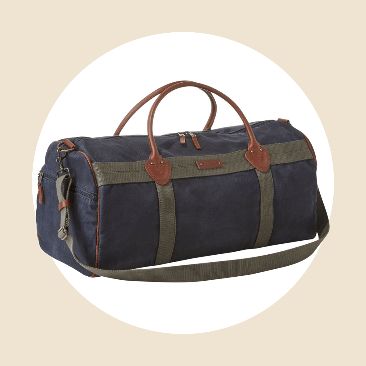 Monogrammed Canvas Duffle Ecomm Via Llbean