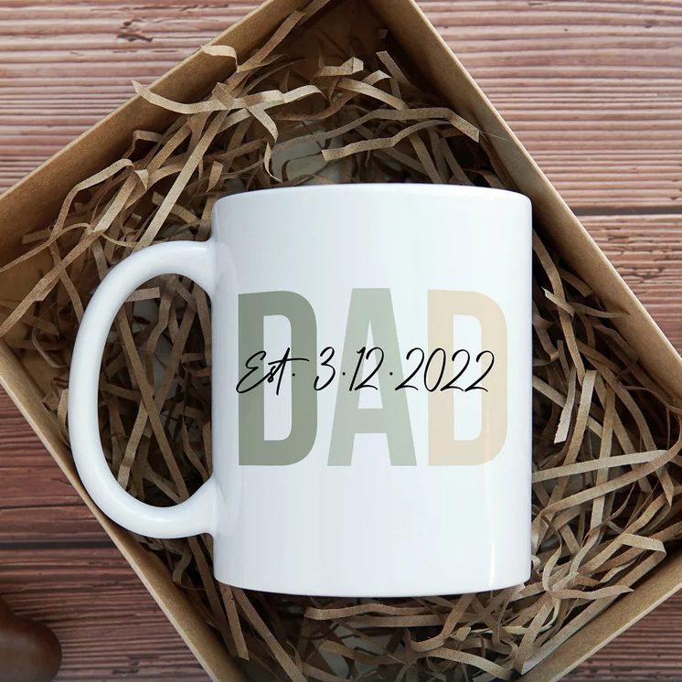 Personalized Dad Mug Ecomm Via Etsy.com
