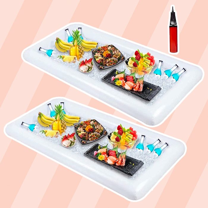 Inflatable Bar how to keep food cold outside