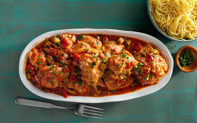 Garden Chicken Cacciatore