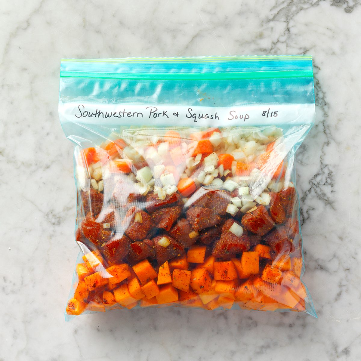 Southwestern Pork & Squash Soup