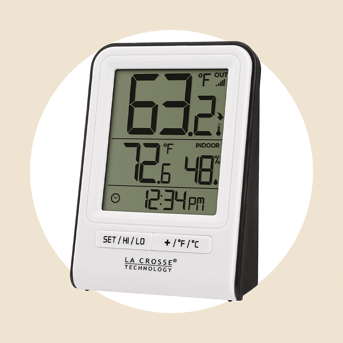 La Crosse Technology Wireless Temperature Station With Time Ecomm Via Amazon.com