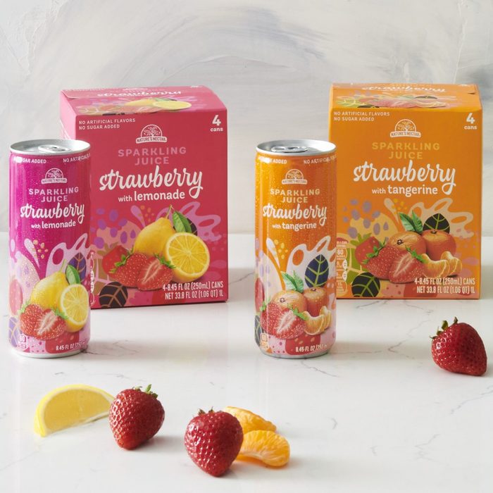 Nature's Nectar Sparkling Strawberry Varieties Ecomm Via Aldi.com