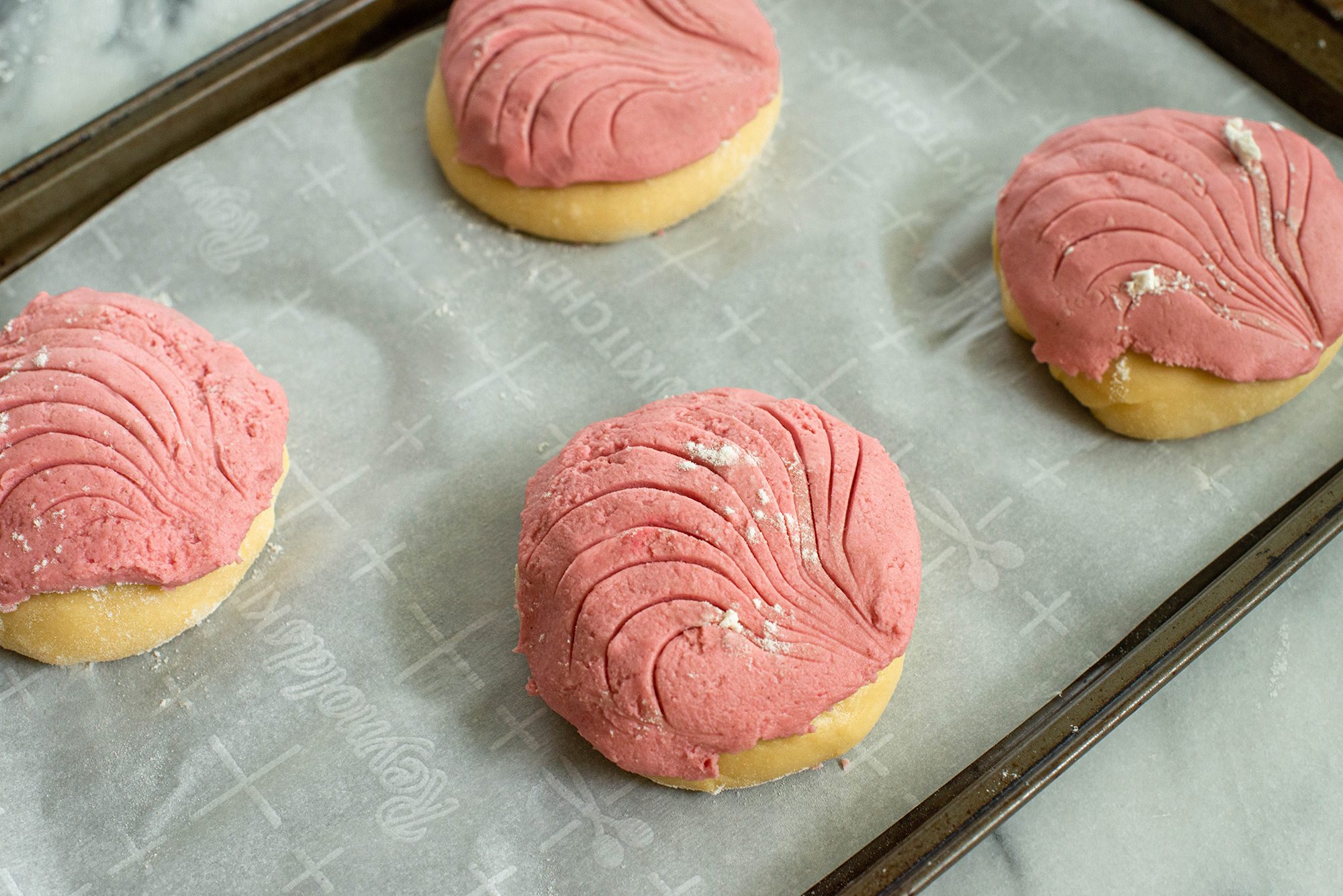 Topping Paste how to make conchas